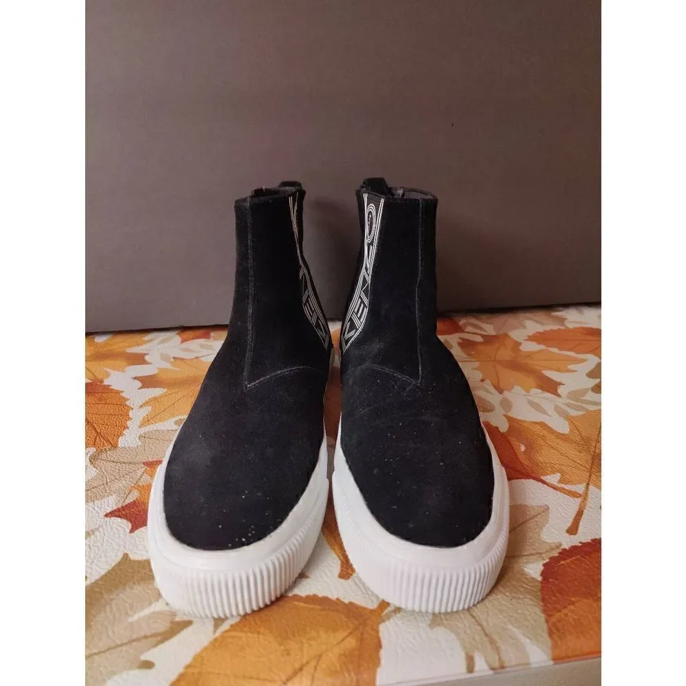 Kenzo High Top Sneakers Slip On Rare Size 39 Women's Size 7.5